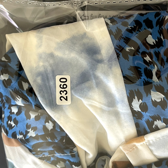 A Rare Bird Poncho Cardigan Womens One Size Ruffle Polka Dot Boho Artsy NEW - Picture 13 of 13